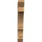 Ekena Millwork Balboa Slat Smooth Bracket, Western Red Cedar, 5 1/2"W x 38"D x 42"H BKT06X38X42BOA06SWR - alternate 4